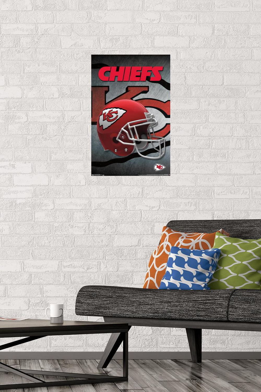 NFL Kansas City Chiefs - Helmet 16 Wall Poster, 22.375" x 34"