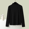 thumbnail image 2 of Kaemgyyd Long Sleeve Tops for Women Fall Winter Thermal Warm Base Layer Undershirt Ribbed Knit Crew Neck Tee Clothes, 2 of 4