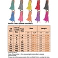 thumbnail image 2 of MAWCLOS Robes Évasées pour Femmes Col Rond Été Plage Robe d'Été Sans Manches Longue Robe Maxi Hawaïenne Vacances Imprimé Floral Bleu 3TG, 2 of 2