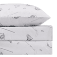 thumbnail image 1 of Bouclair Multicolour Kalo Hockey Print Sheet Set Double, 1 of 4