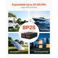 thumbnail image 3 of VEVOR 24V 50Ah LiFePO4 Lithium Battery Bluetooth Rechargeable Battery 30A BMS, 3 of 9