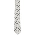 thumbnail image 1 of Gierremilano Men's Beige / Brown Wool Leaf Necktie - One Size, 1 of 1