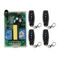 thumbnail image 2 of Télécommande Sans Fil AC 220V 2 CH 2CH RF Récepteur + Émetteur Moteur Tubulaire pour Porte de Garage, Facile à Installer, 2 of 5