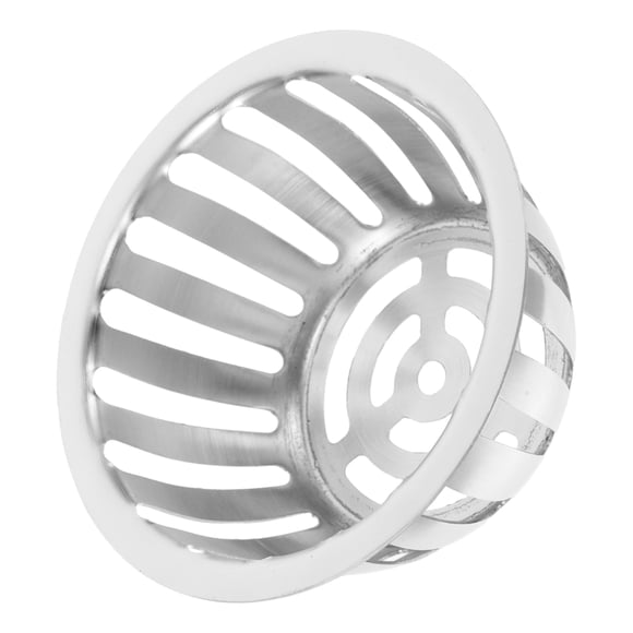 OUNONA Durable Plated Silver Stainless Steel Basement Drain Cover for Home with Easy Installation and Stylish Finish