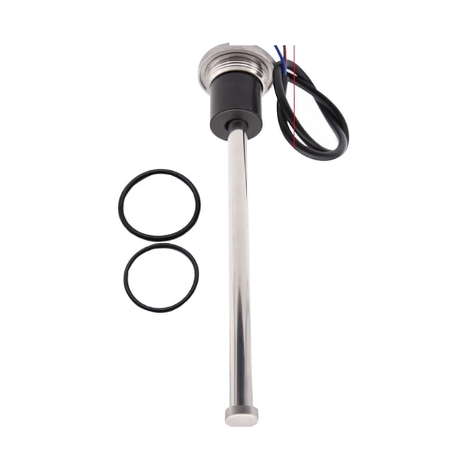 Motorcycle Fuel Level Sensor + 52mm Digital Fuel Level Gauge 240~33 Ohm Oil Tank Level Indicator 0~190ohm Car Fuel Gauge 9~32V ,Easy Setup