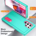 thumbnail image 3 of for Samsung Galaxy S22 Ultra 5G Case, Samsung S22 Ultra Phone Case with Built in Kickstand, Shockproof/Dustproof/Drop Proof Heavy Duty Military-Grade Rugged Protective Cover for Samsung S22 Ultra 5G, 3 of 8