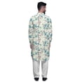 thumbnail image 3 of Atasi Kurta Pathani Classique à Col pour Garçons Chemise en Rayonne à Poche avant, 3 of 5
