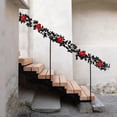 thumbnail image 4 of Amzcrzy Simulation Vine Halloween Rose Leaves Simulation Rattan Artificial Rose Leaves Decoration Arrangement Thanksgiving Pumpkin Rattan. Christmas Decorations Halloween Decorations Fall Decor, 4 of 6