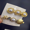 thumbnail image 2 of Unique hairpin with beads and rhinestones charms 4 Pcs, 2 of 4
