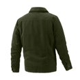 thumbnail image 3 of RXIRUCGD Veste Décontractée à Manches Longues pour Hommes, Verte, Taille : 2TG, 3 of 8