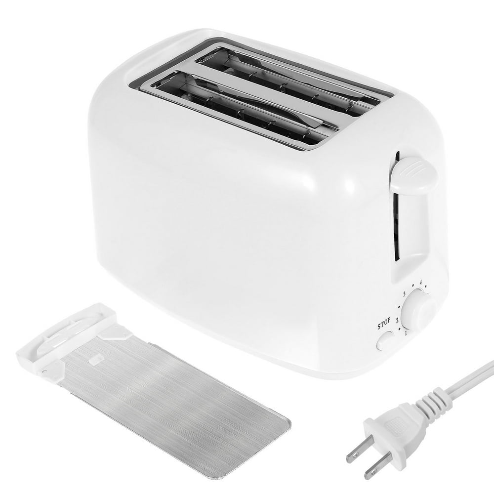 HLONK Toaster 2 Slice Bread Toaster with Double Wide Slots 6 Settings Slice Toaster with Removable Tray Practical Small Toaster Reusable Mini Toaster for Kitchens Home