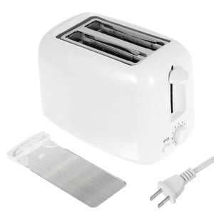 HLONK Toaster 2 Slice Bread Toaster with Double Wide Slots 6 Settings Slice Toaster with Removable Tray Practical Small Toaster Reusable Mini Toaster for Kitchens Home