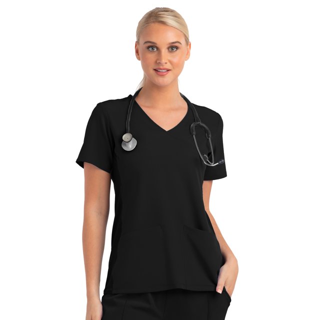 Meavn Matrix Impulse Haut de Blouse Médicale Tricoté pour Femmes (Livraison Gratuite)