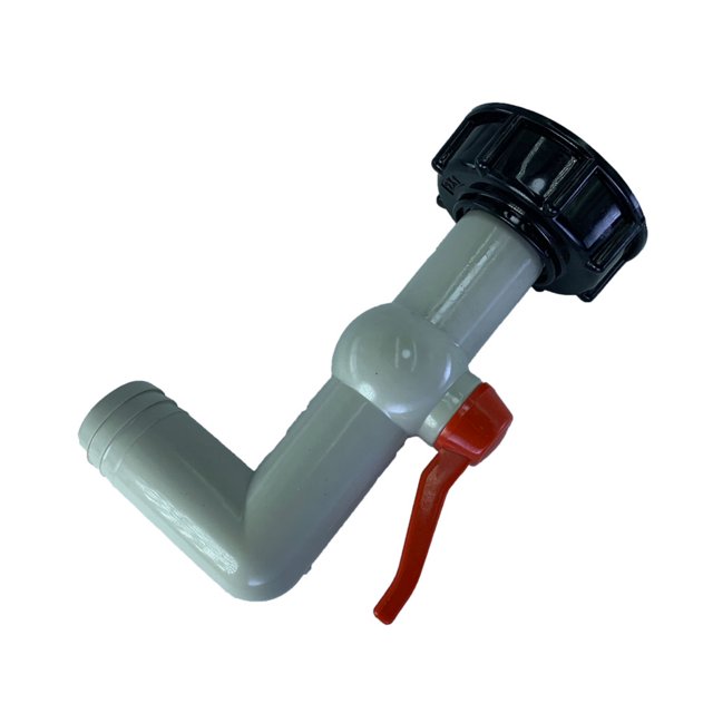 relayinert IBC Container Plastic Faucets Reservoir on/off Control Connectors Fittings Barrels Accessory Replacing Parts 90° 32mm 1 Pc