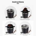 thumbnail image 4 of Maytalsory Coffee Filter Double-Layer Handle Tea Dripper Stainless Foldable Drinking Milk Strainer Coffee Accessories 1Set, 4 of 6