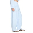 thumbnail image 4 of No Boundaries Women's Barrel Leg Sweatpant, 4 of 6