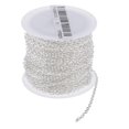 thumbnail image 1 of 10 Yards / Roll Chain Curb Chain Snake Chain Jewelry Wire for DIY Necklaces, Bracelets, 1 of 8