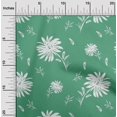 thumbnail image 2 of oneOone Silk Tabby Green Fabric Floral Sewing Craft Projects Fabric Prints By Yard 42 Inch Wide, 2 of 4