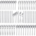 thumbnail image 1 of Bestdin Silverware Set, 40 Pieces Stainless Steel Flatware Set for 8, Include Fork Knife Spoon Set, Mirror Polished, Dishwasher Safe, Cutlery Set for Home Kitchen Restaurant Hotel, 1 of 7