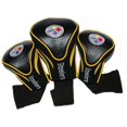 thumbnail image 1 of Team Golf 32494 Pittsburgh Steelers 3 Pack Contour Fit Headcover, 1 of 2