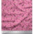thumbnail image 1 of Soimoi Crepe Silk Fabric Notes,Piano & Guitar Musical Instrument Printed Fabric 1 Yard 42 Inch Wide, 1 of 3