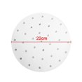 thumbnail image 3 of Doublures en Papier Parchemin pour Cuiseur Vapeur de 100 /8/9 Pouces pour Friteuse à Air Chaud, Cuisson à la Vapeur, Rondes 22 cm, 3 of 6