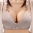 thumbnail image 3 of Plebaso Bras for Women Wireless Push up Bralettes Full Coverage Padded Womens Everyday Bras Multipacks, 3 of 3