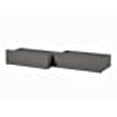 thumbnail image 3 of AFI Urban Tiroir de Lit en Bois Massif pour Lit Simple Ou Double, Gris (Ensemble de 2), 3 of 10