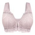 thumbnail image 5 of Sexy Lingerie For Women‘s Thin Cup Front Breasted Side Closure Solid Color Large Size Underwear, 5 of 5