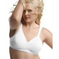 thumbnail image 1 of Playtex 4049 18 Hour Seamless Smoothing Wirefree Bra Size 44DD, White, 1 of 4