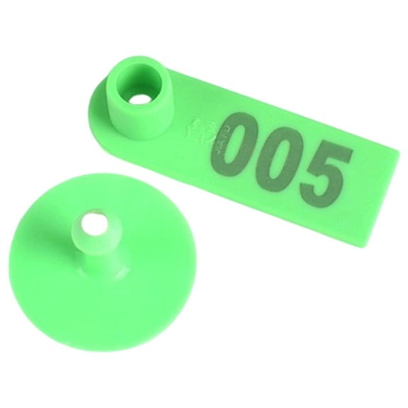 TIELUTT Sheep Ear with Numbers 100pcs Numbered Livestock for Goat Cattle Pig Farm Animal ID Number 001 Garden Variety Precision Garden Seeder Garden Organizer Cakes for Wild Birds Start Germination St