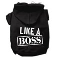 thumbnail image 1 of Like A Boss Screen Print Pet Hoodies Black Size Xxxl (20), 1 of 1