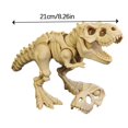 thumbnail image 3 of 3D Printed Movable Skeleton Toy Dinosaur Model Desktop Decoration Home Collectible Display for Adults Kids, 3 of 9