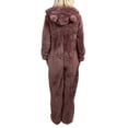 thumbnail image 2 of Pyjamas à Capuche en Peluche pour Femmes, Dessin Animé, Oreilles 3D, 2 of 6