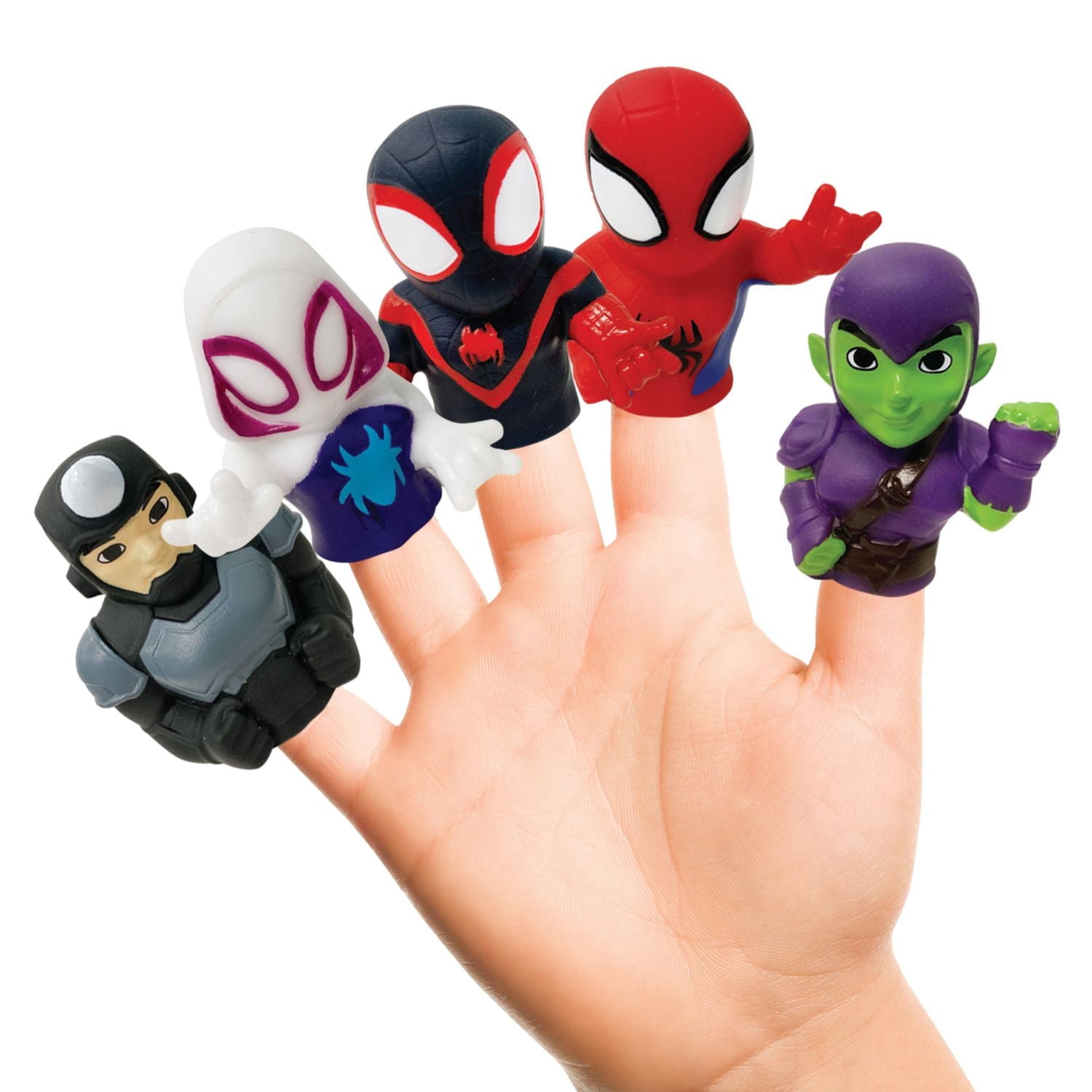Spidey et ses incroyables amis marionnettes à doigt 5 pièces