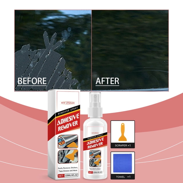 Adhesive Remover For Car Glass Car Paint Adhesive Stickers Adhesive Remover 120ml