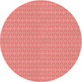 thumbnail image 1 of Ahgly Company Tapis d'Intérieur Ronds Transitionnels Lavables à la Machine, Rouge Cramoisi, 6 Pieds Rond, 1 of 7