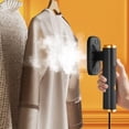 thumbnail image 1 of Cagogo under $5 Portable Mini Steam Iron, Portable USB Mini Travel Iron, Rotatable Handheld Steam Garment Press, Foldable Compact Clothing Care, Fast Heating Titanium Plate, 1 of 9