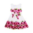 thumbnail image 2 of Robe Fille Tournesol Feuilles Vertes Sans Manches 2 Ans, 2 of 4