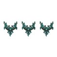 thumbnail image 4 of maskred Beautiful And Easy To Rhinestones Applique Sew On Beads Trim Patches Versatile Beautiful And Elegant white 3Set, 4 of 6