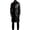 Black, variant on Lovzfmll Men's Leather Trench Coat Business Belted Notched Lapel Pockets Black, 2XL