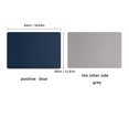 thumbnail image 3 of WHEANG Leather Placemat Home Double Sided Rectangular Insulated Table Mat Restaurant Hotel Western Food Mat Waterproof Dinner Plate Mat, 3 of 3