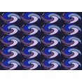 thumbnail image 1 of Ahgly Company Machine Washable Indoor Rectangle Transitional Periwinkle Purple Area Rugs, 8' x 10', 1 of 7