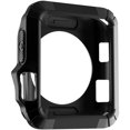 thumbnail image 1 of Shock Proof Bumper Cover Scratch Resistant Protective Rugged Case for iwatch Series 3, Series 2, Series 1 [Black]-38MM, 1 of 5