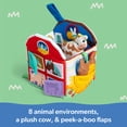 thumbnail image 4 of Ms. Rachel Official Sensory Learning Plush Farm Toy, Foldable Baby Book for Babies Ages 3 Months to 18 Months, 4 of 10