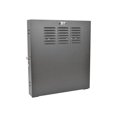 thumbnail image 1 of Tripp Lite Rack Cabinet 2U Wall Mount Vertical Profil Bas Secure de Boîtier - Rack Cabinet - Mural - Noir - 2U - 19", 1 of 6