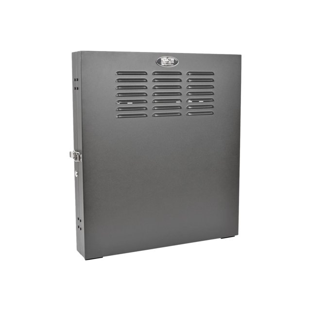 Tripp Lite Rack Cabinet 2U Wall Mount Vertical Profil Bas Secure de Boîtier - Rack Cabinet - Mural - Noir - 2U - 19"