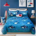 thumbnail image 2 of Safdie & Co. Courtepointe 3PC Ens DQ Requin, 2 of 3