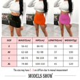 thumbnail image 4 of Mini Jupe en Cuir PU Taille Haute Robe Courte Moulante pour Femmes, 4 of 5