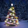 thumbnail image 4 of Fake Flowers 10pcs PE PE+ Gold Onion Powder 9CM More Color 10 Pcs Christmas Tree Wreath, 4 of 13